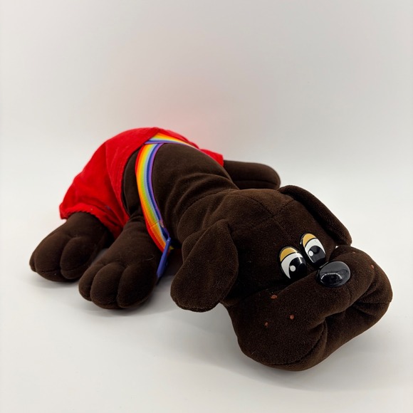 Other - Tonka Pound Puppy Dark Brown Vintage 1985 Pound Puppies 18" Stuffed Animal Plush